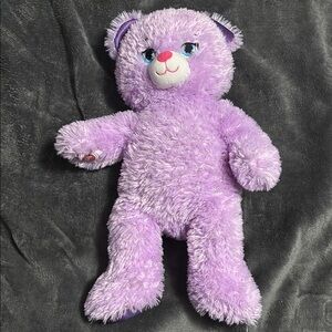 Purple Plush Teddy Bear